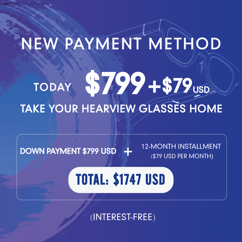 Load image into Gallery viewer, STEP 2: Hearview Glasses — Installment payments (12 Months)
